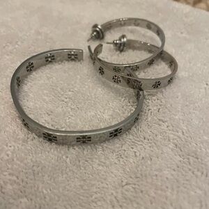Tory Burch bracelet and earrings set